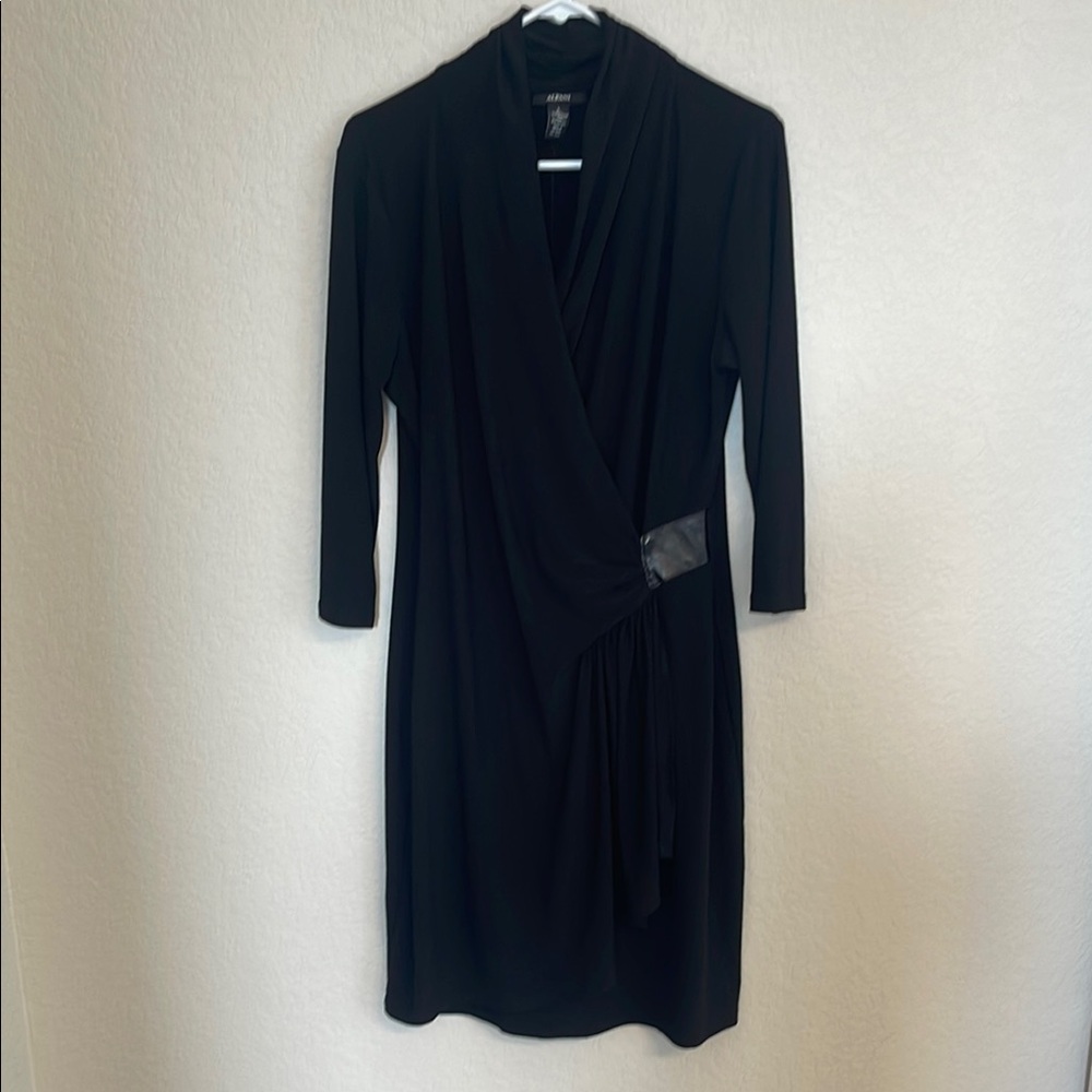 Alfani Black Long Sleeve Dress